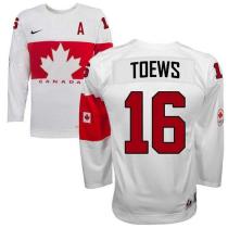 Olympic 2014 CA 16 Jonathan Toews White Stitched NHL Jersey Olympic 2014 CA 16 Jonathan Toews White Stitched NHL Jersey