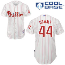 Philadelphia Phillies #44 Oswalt Stitched White Red Strip MLB Jersey Philadelphia Phillies #44 Oswalt Stitched White Red Strip MLB Jersey