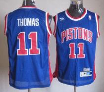 Throwback Detroit Pistons -11 Thomas Blue Stitched NBA Jersey Throwback Detroit Pistons -11 Thomas Blue Stitched NBA Jersey