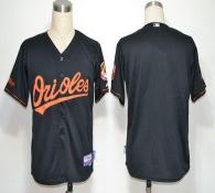 Baltimore Orioles Blank Black Cool Base Stitched MLB Jersey
