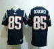 Nike Patriots -85 Chad Ochocinco Navy Blue Team Color Stitched NFL Game Jersey
