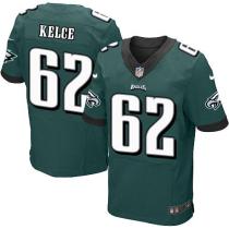 Nike Philadelphia Eagles #62 Jason Kelce Midnight Green Team Color Men's Stitched NFL New Elite Jers Nike Philadelphia Eagles #62 Jason Kelce Midnight Green Team Color Men's Stitched NFL New Elite Jers