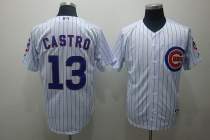 Chicago Cubs -13 Starlin Castro Stitched White MLB Jersey Chicago Cubs -13 Starlin Castro Stitched White MLB Jersey