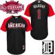 Detroit Tigers #1 Jose Iglesias Black 2015 All-Star American League Stitched MLB Jersey