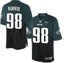 Nike Eagles -98 Connor Barwin Midnight Green Black Stitched NFL Elite Fadeaway Fashion Jersey Nike Eagles -98 Connor Barwin Midnight Green Black Stitched NFL Elite Fadeaway Fashion Jersey