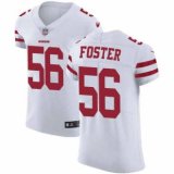 Nike 49ers -56 Reuben Foster White Stitched NFL Vapor Untouchable Elite Jersey