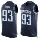 Nike Titans -93 Kevin Dodd Navy Blue Alternate Stitched NFL Limited Tank Top Jersey