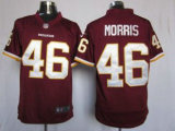 Nike Redskins -46 Alfred Morris Burgundy Red Team Color Stitched NFL Game Jersey