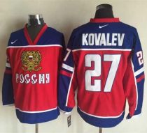 Montreal Canadiens -27 Alexei Kovalev Red Blue Nike Stitched NHL Jersey Montreal Canadiens -27 Alexei Kovalev Red Blue Nike Stitched NHL Jersey