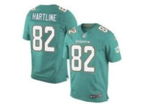 2013 NFL NEW Miami Dolphins -82 hartline Green Jerseys(Elite) 2013 NFL NEW Miami Dolphins -82 hartline Green Jerseys(Elite)