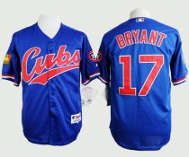 Chicago Cubs -17 Kris Bryant Blue 1994 Turn Back The Clock Stitched MLB Jersey Chicago Cubs -17 Kris Bryant Blue 1994 Turn Back The Clock Stitched MLB Jersey