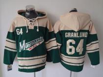 Minnesota Wild -64 Mikael Granlund Green Sawyer Hooded Sweatshirt Stitched NHL Jersey Minnesota Wild -64 Mikael Granlund Green Sawyer Hooded Sweatshirt Stitched NHL Jersey