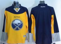 Buffalo Sabres Blank Yellow Navy Blue Alternate Stitched NHL Jersey