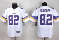 Nike Minnesota Vikings #82 Kyle Rudolph White Men's Stitched NFL Elite Jersey