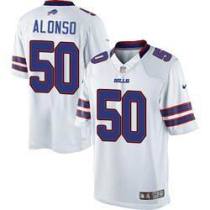2013 NEW NFL Buffalo Bills 50 Kiko Alonso White Jerseys (Limited) 2013 NEW NFL Buffalo Bills 50 Kiko Alonso White Jerseys (Limited)