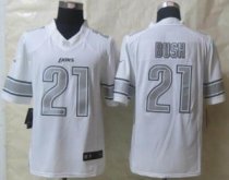 Nike Detroit Lions -21 Reggie Bush White NFL Limited Platinum Jersey Nike Detroit Lions -21 Reggie Bush White NFL Limited Platinum Jersey