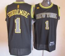 New York Knicks -1 Amare Stoudemire Black Electricity Fashion Stitched NBA Jersey New York Knicks -1 Amare Stoudemire Black Electricity Fashion Stitched NBA Jersey