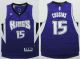 Sacramento Kings -15 DeMarcus Cousins Purple Revolution 30 Stitched NBA Jersey