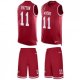 49ers #11 Quinton Patton Red Team Color Stitched NFL Limited Tank Top Suit Jersey