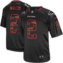Nike Falcons -2 Matt Ryan Black Men's Stitched NFL Elite Camo Fashion Jersey Nike Falcons -2 Matt Ryan Black Men's Stitched NFL Elite Camo Fashion Jersey