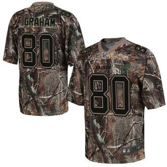 Nike Saints -80 Jimmy Graham Camo Stitched NFL Realtree Elite Jersey