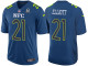 2017 PRO BOWL NFC EZEKIEL ELLIOTT BLUE GAME JERSEY