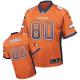 Nike Denver Broncos #80 Julius Thomas Orange Team Color Men's Stitched NFL Elite Drift Fashion Jerse