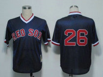 Mitchell And Ness 1991 Boston Red Sox #26 Wade Boggs Dark Blue Stitched Throwback MLB Jersey Mitchell And Ness 1991 Boston Red Sox #26 Wade Boggs Dark Blue Stitched Throwback MLB Jersey
