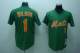 Mitchell and Ness New York Mets -1 Mookie Wilson Stitched Green Throwback MLB Jersey