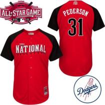 Los Angeles Dodgers -31 Joc Pederson Red 2015 All-Star National League Stitched MLB Jersey Los Angeles Dodgers -31 Joc Pederson Red 2015 All-Star National League Stitched MLB Jersey