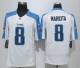 Nike Tennessee Titans -8 Marcus Mariota White Stitched NFL Limited Jersey
