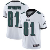 Nike Eagles -81 Jordan Matthews White Stitched NFL Vapor Untouchable Limited Jersey