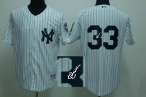 MLB New York Yankees -33 Nick Swisher Stitched White 2011 Road Cool Base Autographed Jersey MLB New York Yankees -33 Nick Swisher Stitched White 2011 Road Cool Base Autographed Jersey