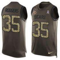 Nike Bears -35 Jacquizz Rodgers Green Stitched NFL Limited Salute To Service Tank Top Jersey Nike Bears -35 Jacquizz Rodgers Green Stitched NFL Limited Salute To Service Tank Top Jersey