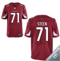 Nike Arizona Cardinals -71 Steen Jersey Red Elite Home Jersey