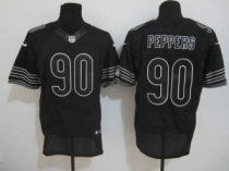 Nike Bears -90 Julius Peppers Black Shadow Stitched NFL Elite Jersey Nike Bears -90 Julius Peppers Black Shadow Stitched NFL Elite Jersey