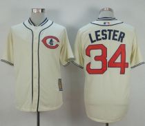 Chicago Cubs -34 Jon Lester Cream 1929 Turn Back The Clock Stitched MLB Jersey Chicago Cubs -34 Jon Lester Cream 1929 Turn Back The Clock Stitched MLB Jersey