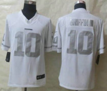 Nike Washington Redskins -10 Robert Griffin III White NFL Limited Platinum Jersey Nike Washington Redskins -10 Robert Griffin III White NFL Limited Platinum Jersey