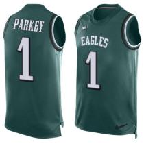 Nike Eagles -1 Cody Parkey Midnight Green Team Color Stitched NFL Limited Tank Top Jersey Nike Eagles -1 Cody Parkey Midnight Green Team Color Stitched NFL Limited Tank Top Jersey