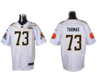 Nike Cleveland Browns -73 Joe Thomas White 2016 Pro Bowl Stitched NFL Elite Jersey