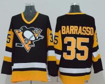Mitchell&Ness Pittsburgh Penguins -35 Tom Barrasso Black Stitched NHL Jersey Mitchell&Ness Pittsburgh Penguins -35 Tom Barrasso Black Stitched NHL Jersey