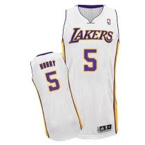 Los Angeles Lakers -5 Robert Horry White Throwback Stitched NBA Jersey Los Angeles Lakers -5 Robert Horry White Throwback Stitched NBA Jersey