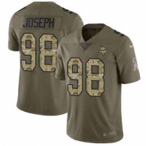 Nike Vikings -98 Linval Joseph Olive Camo Stitched NFL Limited 2017 Salute To Service Jersey Nike Vikings -98 Linval Joseph Olive Camo Stitched NFL Limited 2017 Salute To Service Jersey