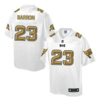 Nike Tampa Bay Buccaneers -23 Mark Barron White NFL Pro Line Fashion Game Jersey