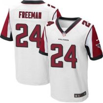 Nike Falcons -24 Devonta Freeman White Men's Stitched NFL Elite Jersey Nike Falcons -24 Devonta Freeman White Men's Stitched NFL Elite Jersey