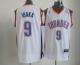 Oklahoma City Thunder -9 Serge Ibaka White Revolution 30 Stitched NBA Jersey