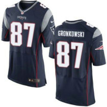 Nike New England Patriots -87 Rob Gronkowski Navy Blue Team Color Stitched NFL New Elite Jersey Nike New England Patriots -87 Rob Gronkowski Navy Blue Team Color Stitched NFL New Elite Jersey