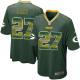 Nike Packers -27 Eddie Lacy Green Team Color Stitched NFL Limited Strobe Jersey