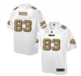 Nike Buffalo Bills -83 Andre Reed White NFL Pro Line Fashion Game Jersey