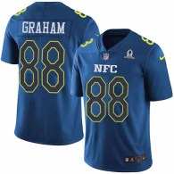 Nike Seahawks -88 Jimmy Graham Navy Stitched NFL Limited NFC 2017 Pro Bowl Jersey